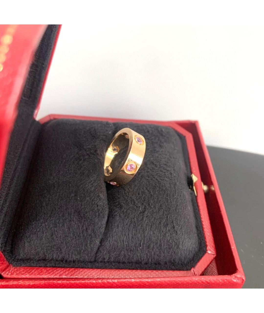 CARTIER Золотое кольцо из розового золота, фото 4