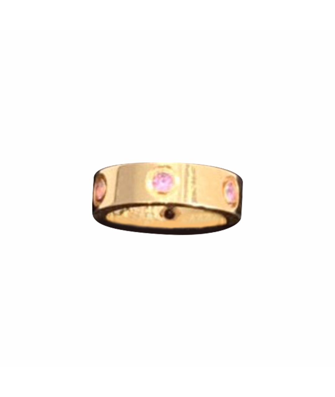 CARTIER Золотое кольцо из розового золота, фото 1
