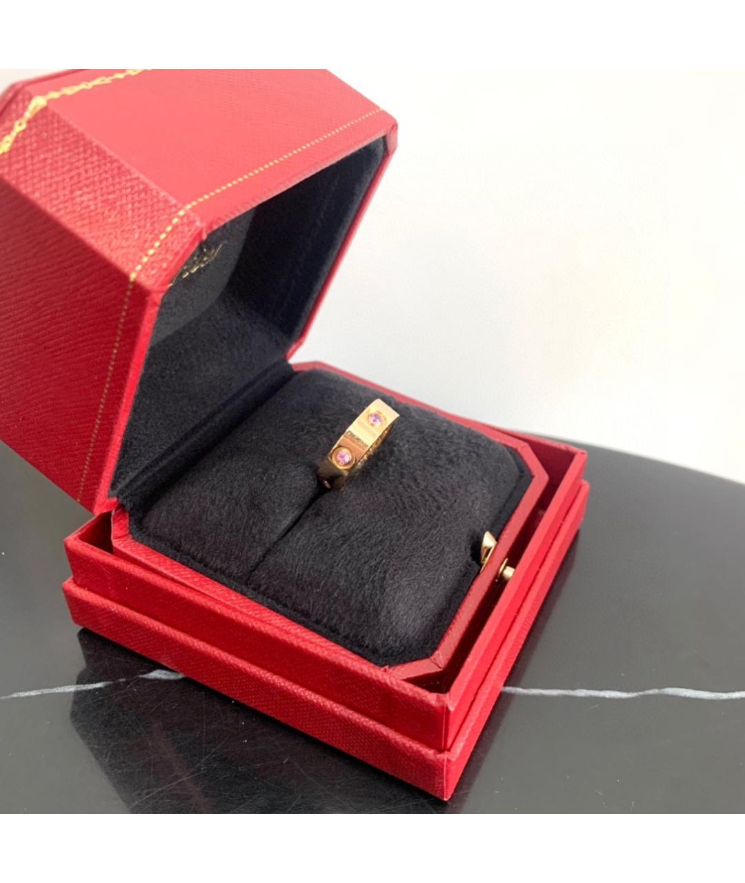 CARTIER Золотое кольцо из розового золота, фото 3