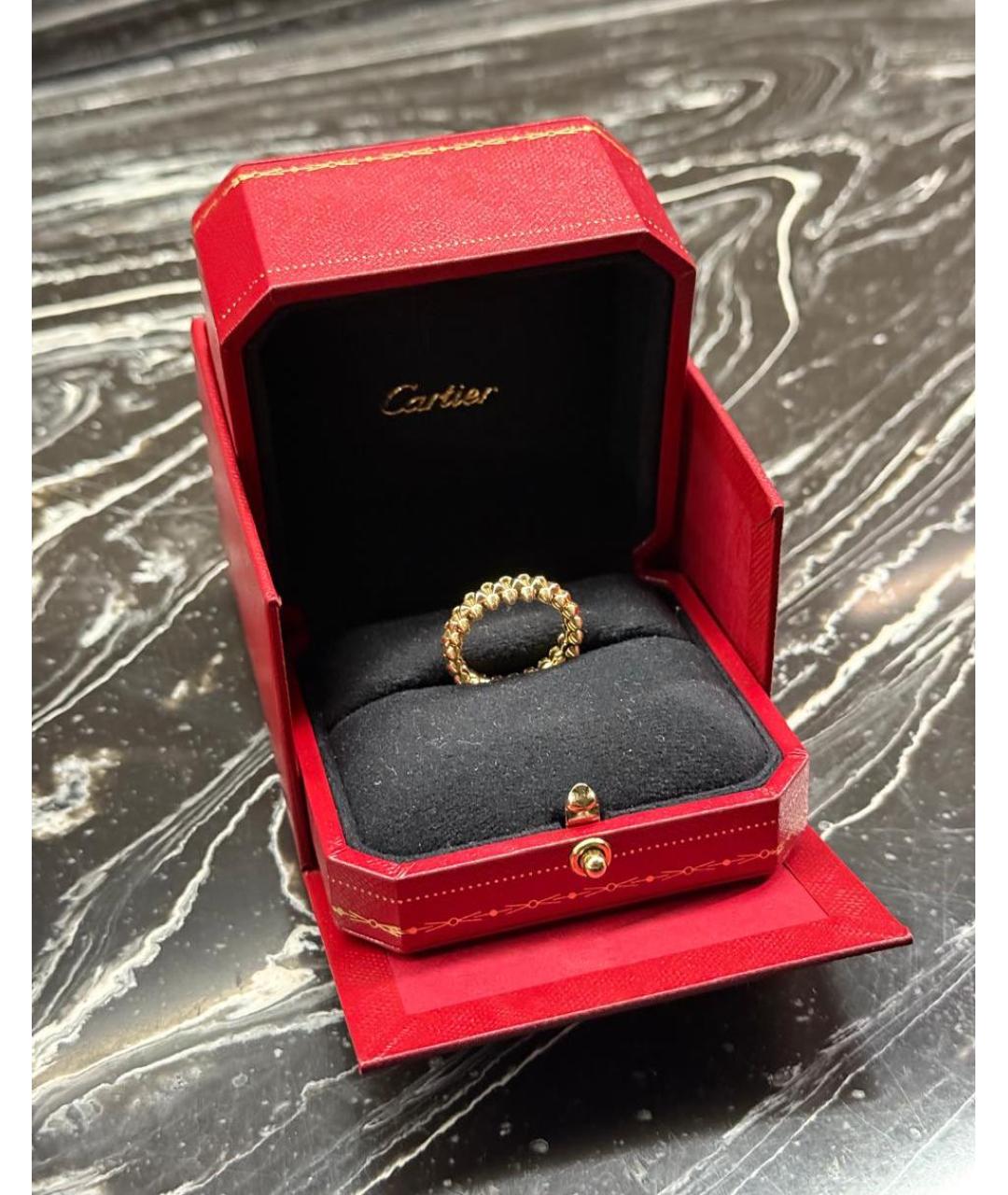 CARTIER Желтое кольцо из желтого золота, фото 2