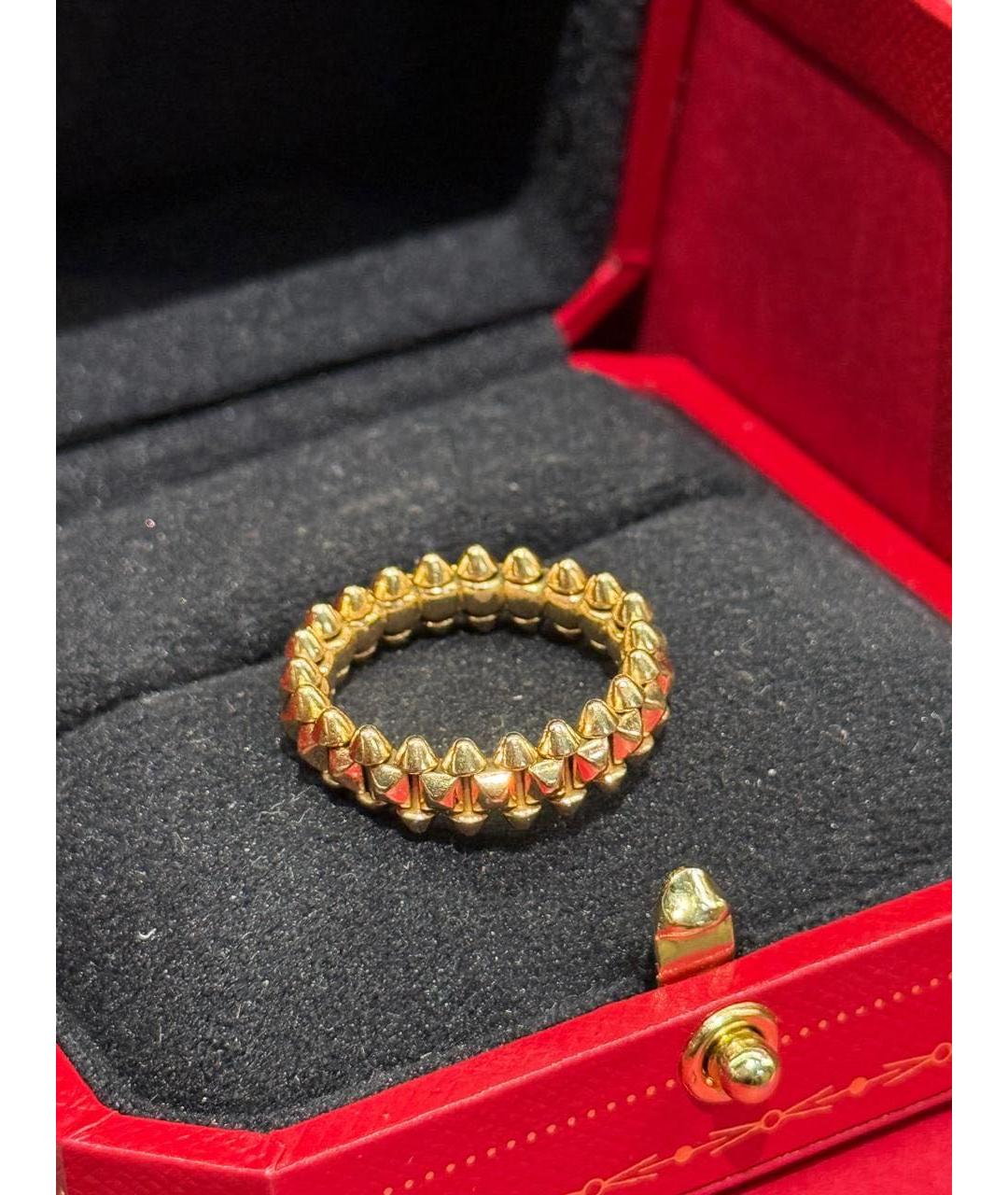 CARTIER Желтое кольцо из желтого золота, фото 4
