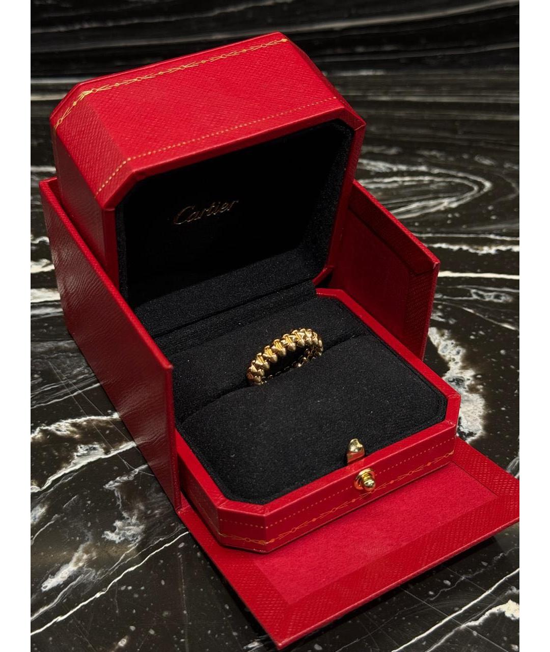 CARTIER Желтое кольцо из желтого золота, фото 3