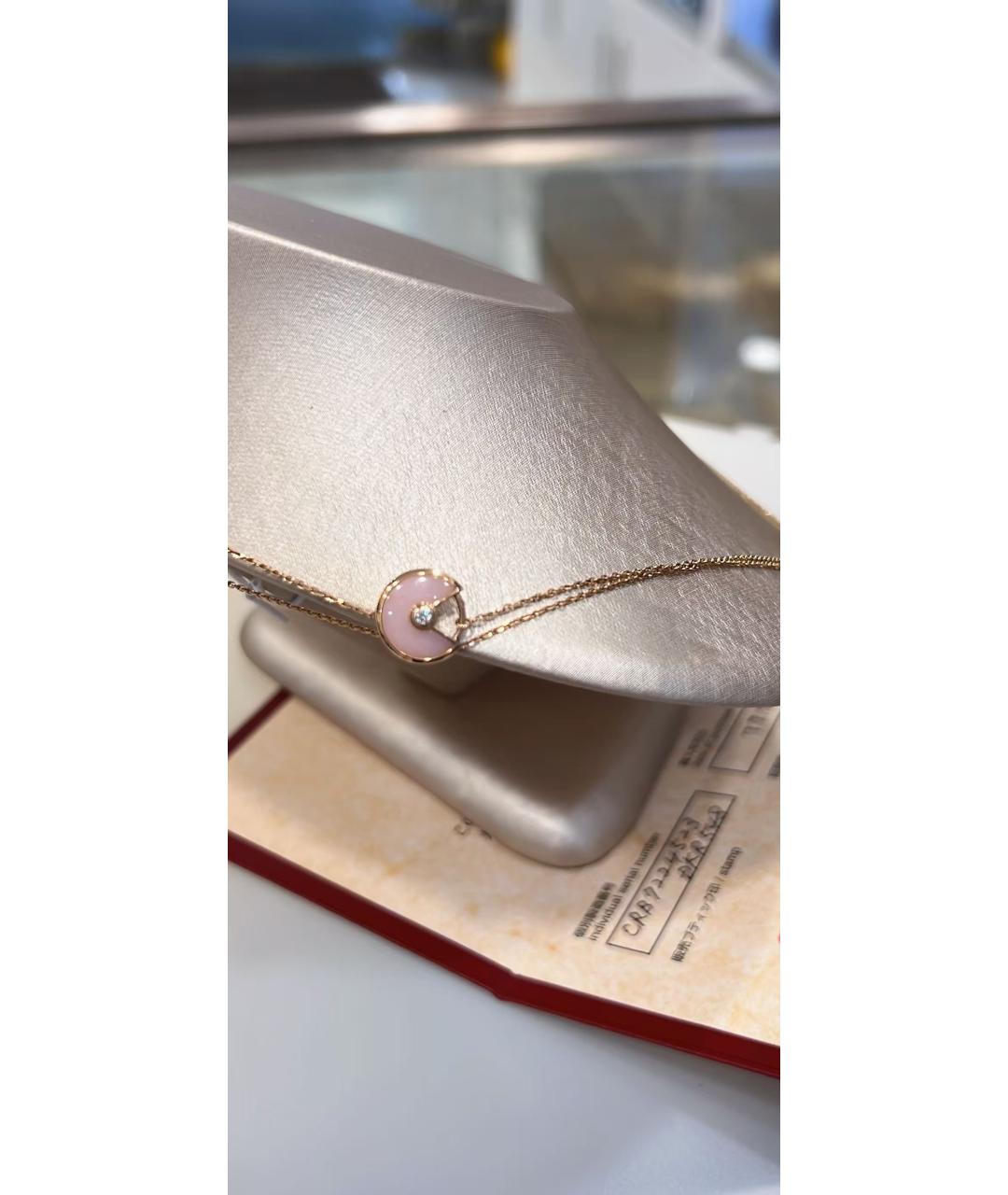 CARTIER Золотое колье из розового золота, фото 8