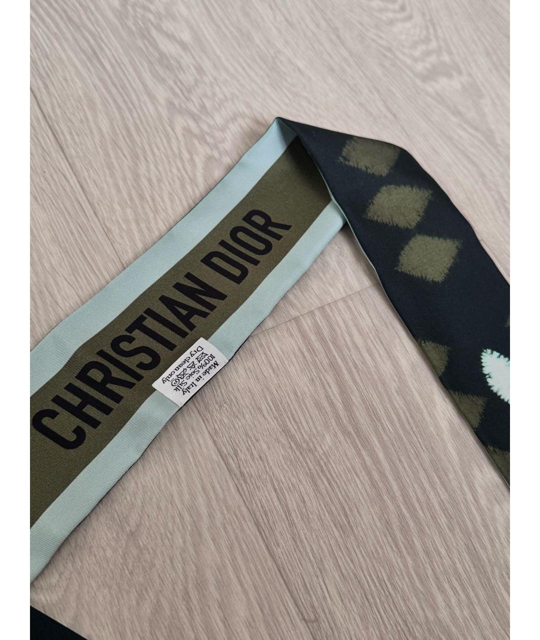 CHRISTIAN DIOR Шелковый платок, фото 4