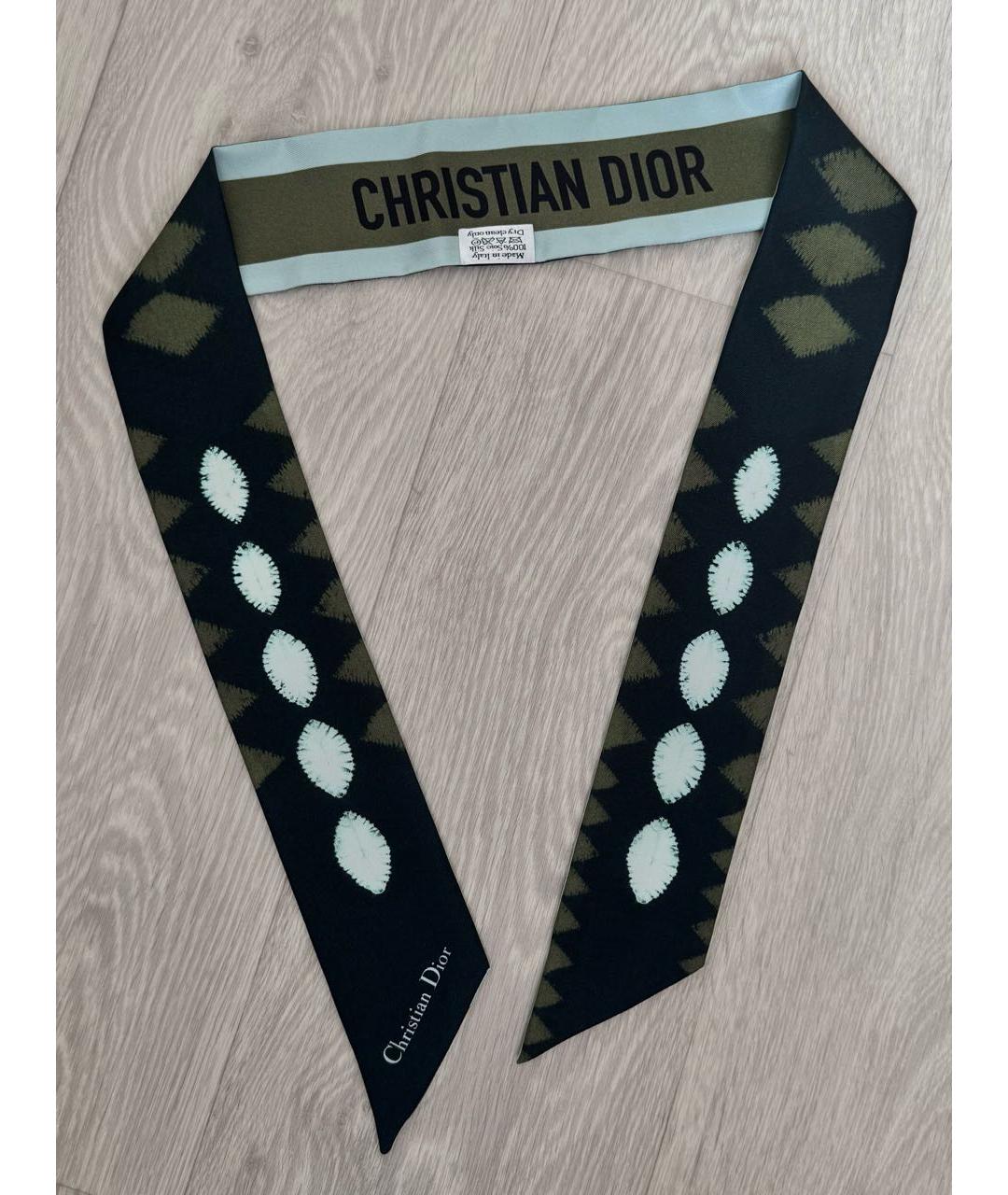 CHRISTIAN DIOR Шелковый платок, фото 3
