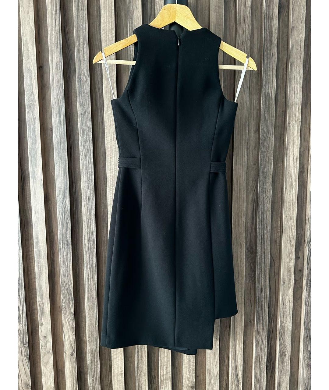 VERSACE Черное полиэстеровое платье, фото 2