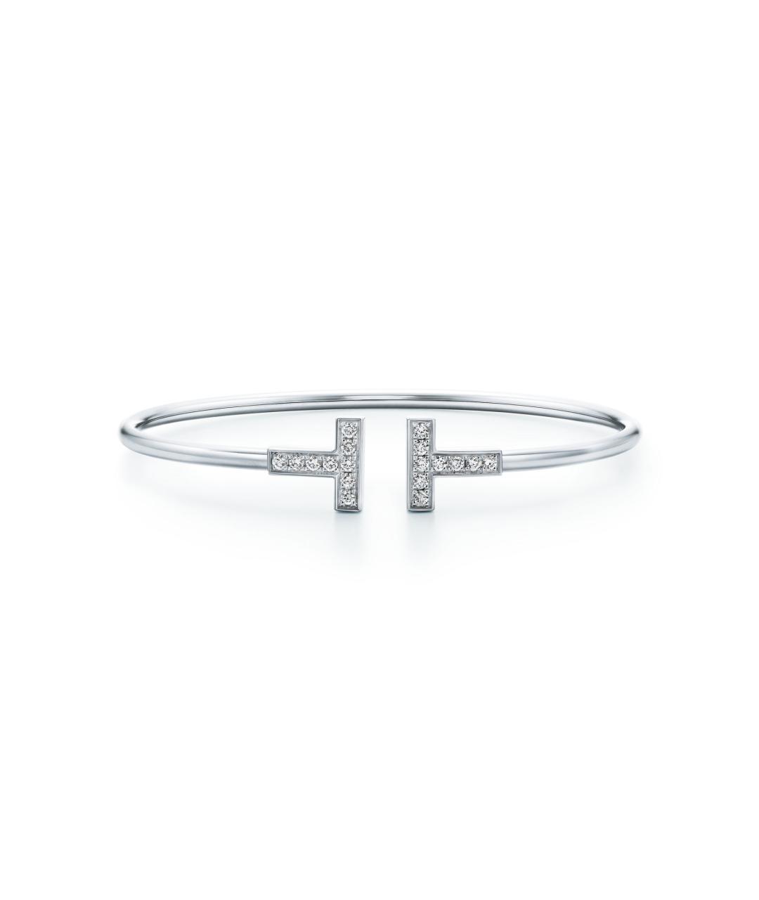 TIFFANY&CO Серебрянный браслет из белого золота, фото 1