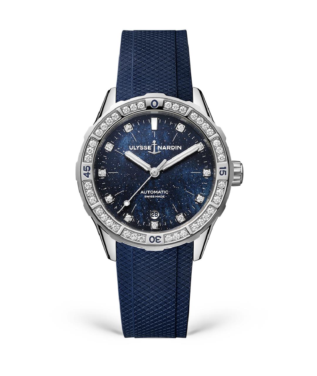 Ulysse Nardin Темно-синие часы, фото 1