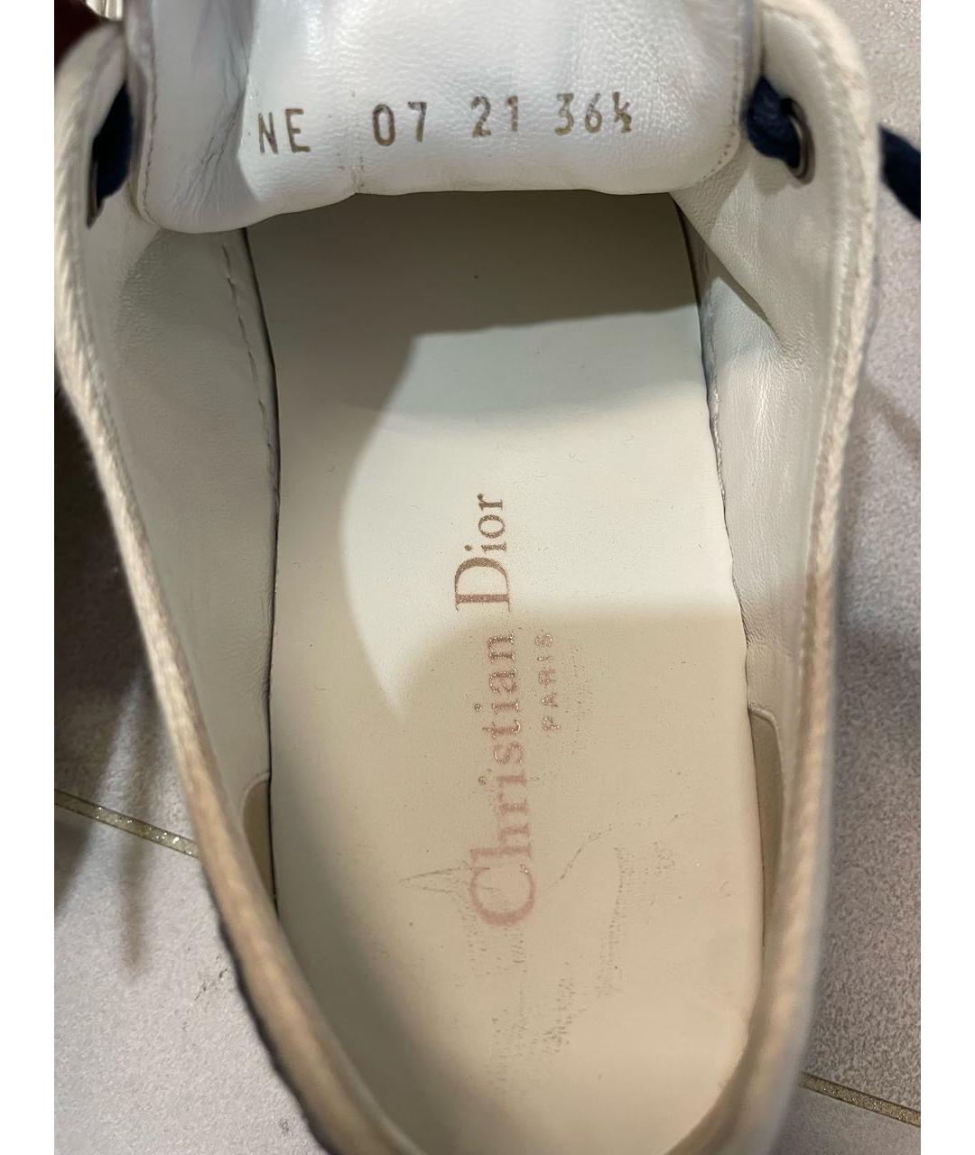 CHRISTIAN DIOR Темно-синие кеды, фото 8