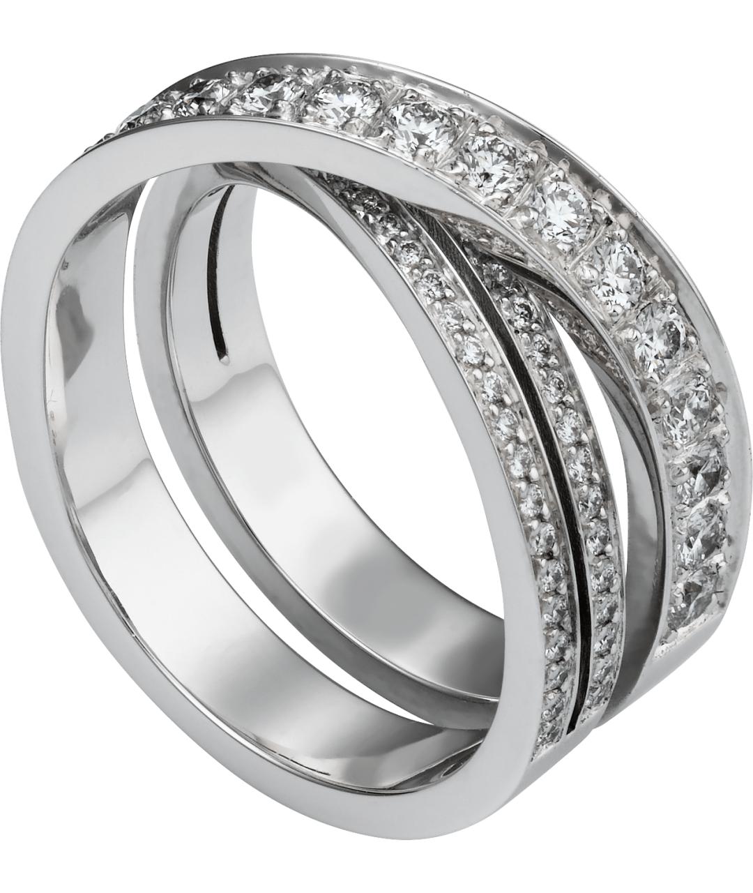 CARTIER Серебряное кольцо из белого золота, фото 1