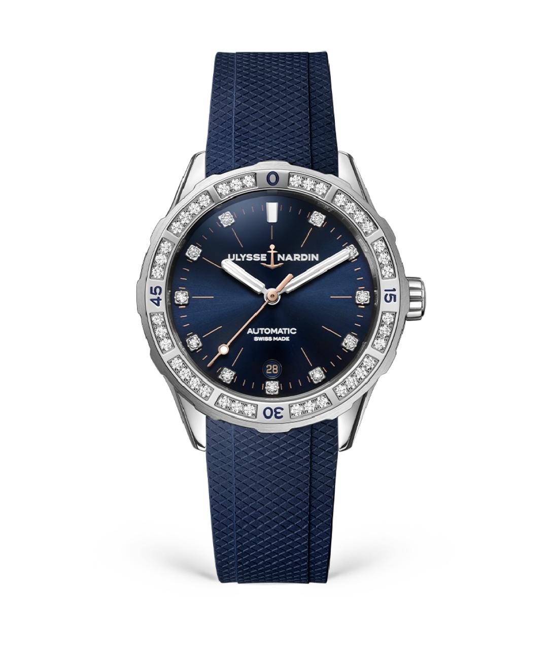 Ulysse Nardin Темно-синие часы, фото 1