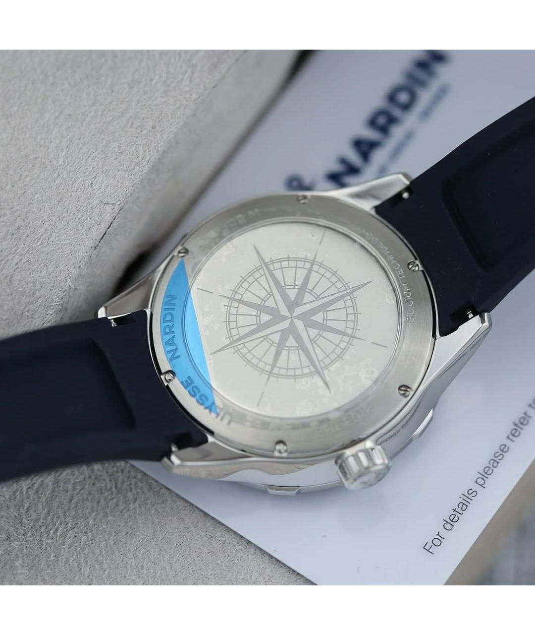 Ulysse Nardin Темно-синие часы, фото 5