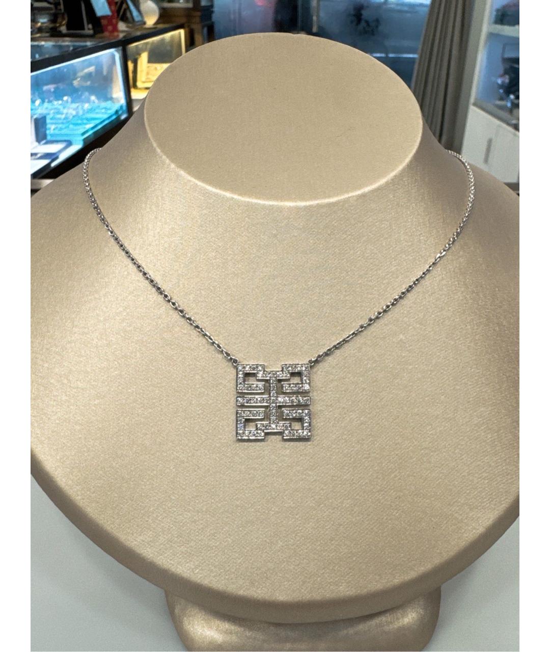 CARTIER Серебряное колье из белого золота, фото 2