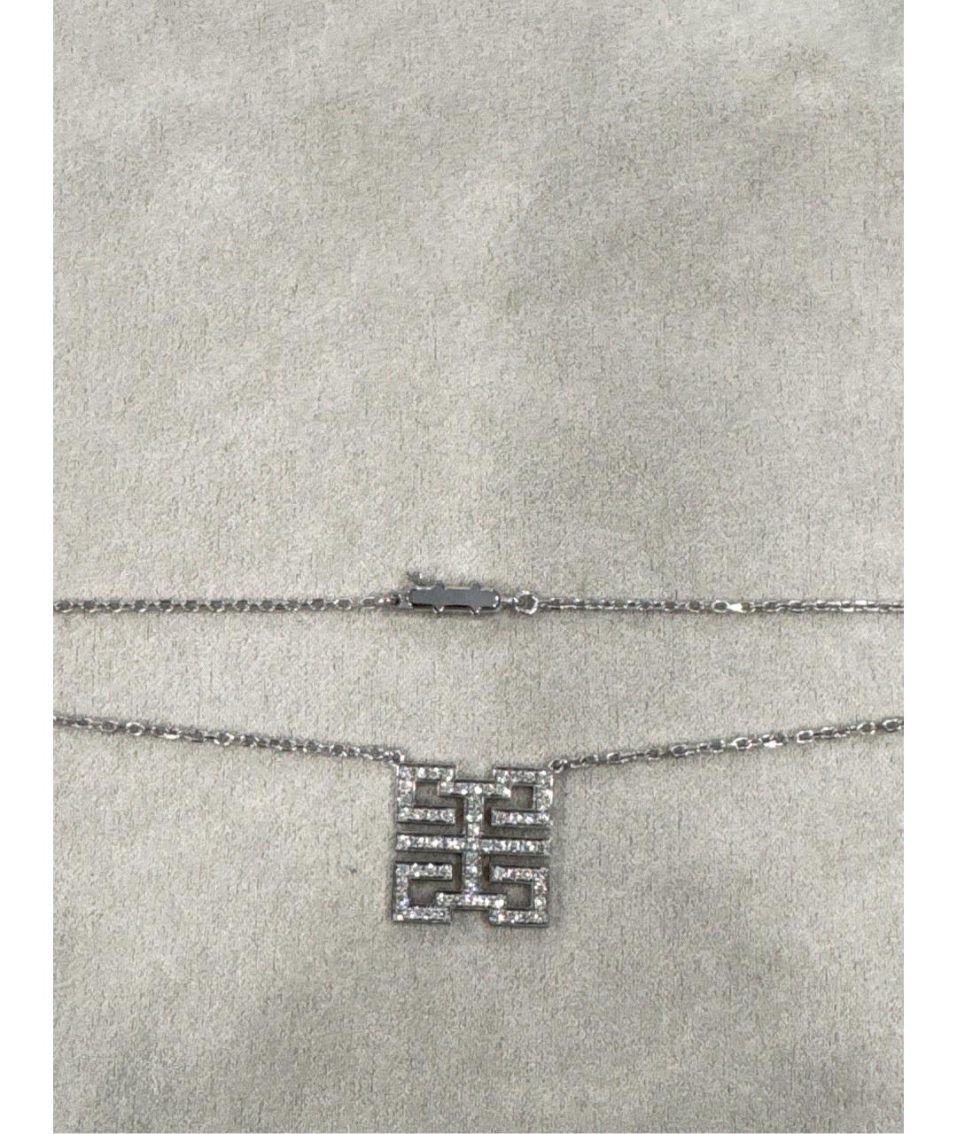 CARTIER Серебряное колье из белого золота, фото 4