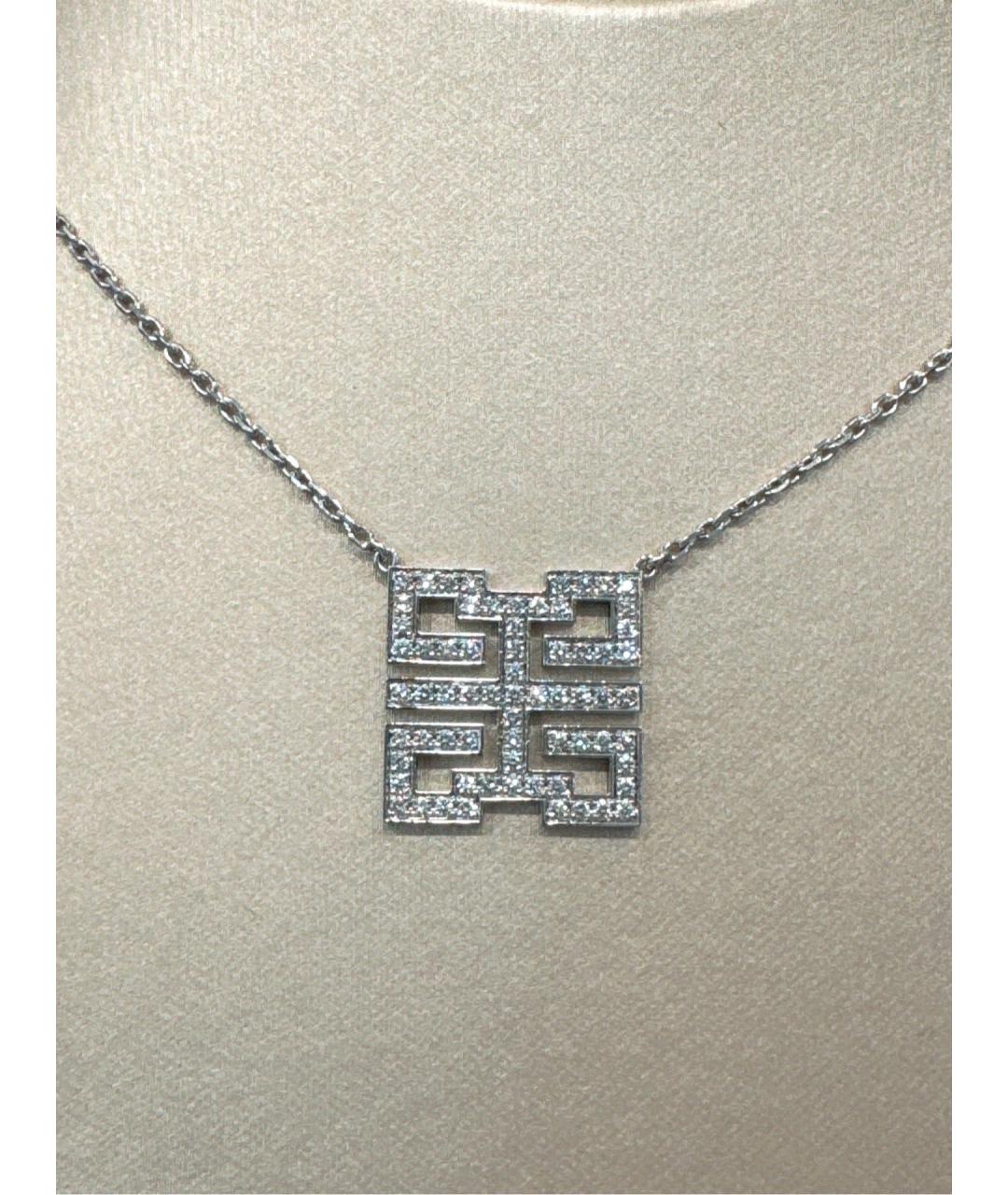 CARTIER Серебряное колье из белого золота, фото 3