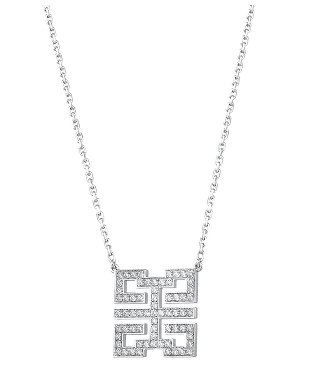 CARTIER Серебряное колье из белого золота, фото 1