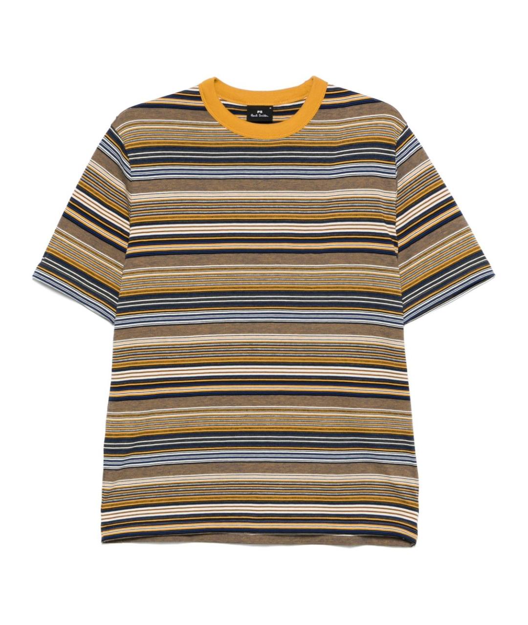 PS BY PAUL SMITH Мульти хлопковая футболка, фото 1
