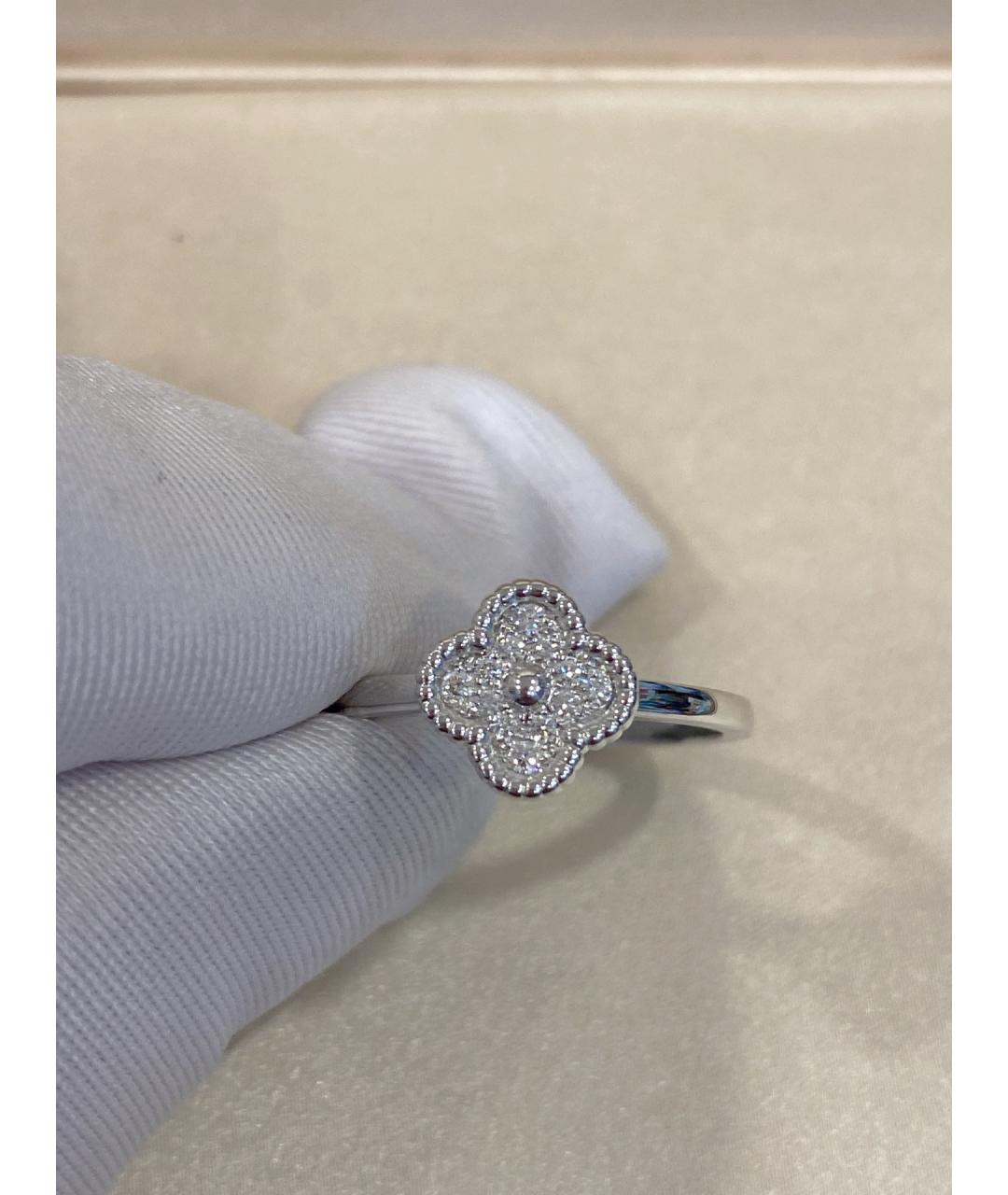 VAN CLEEF & ARPELS Серебряное кольцо из белого золота, фото 3