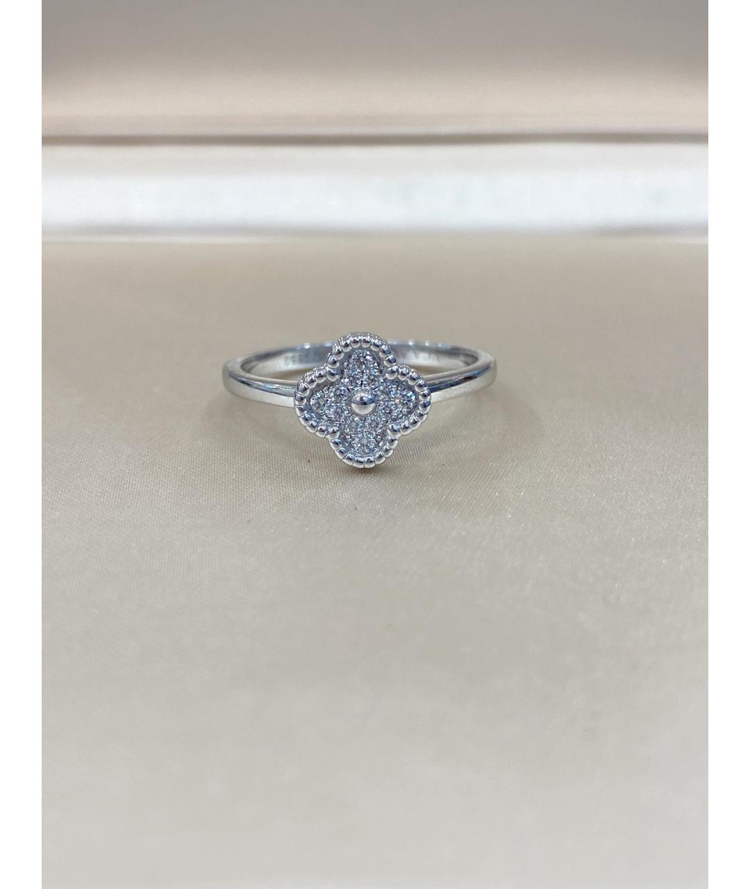 VAN CLEEF & ARPELS Серебряное кольцо из белого золота, фото 6