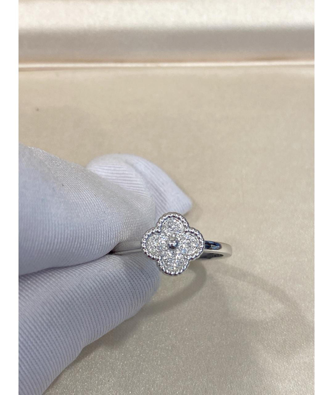 VAN CLEEF & ARPELS Серебряное кольцо из белого золота, фото 5