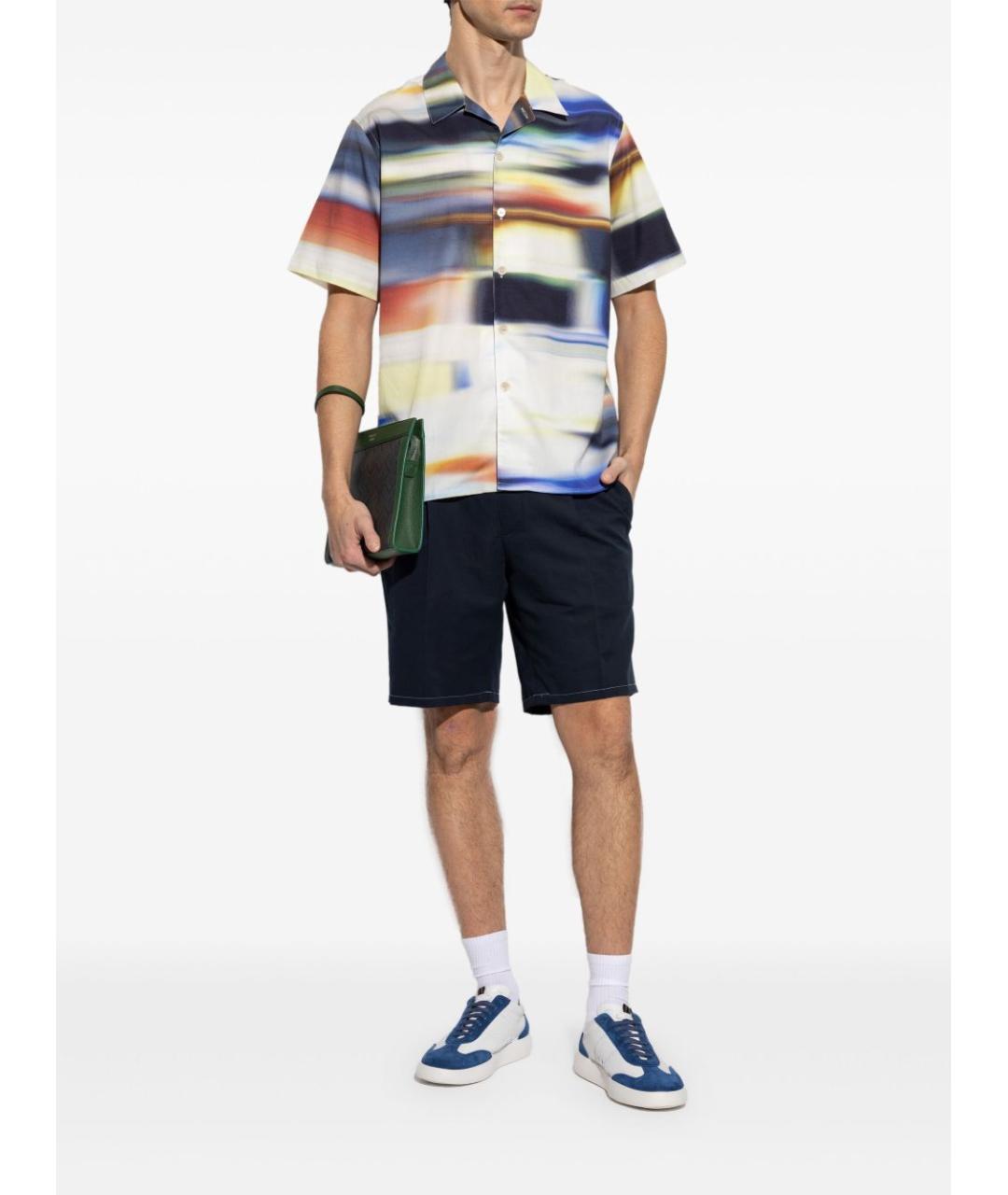 PS BY PAUL SMITH Мульти хлопковая кэжуал рубашка, фото 5