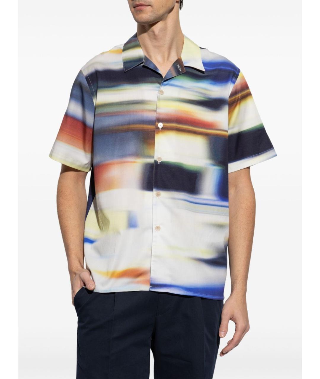 PS BY PAUL SMITH Мульти хлопковая кэжуал рубашка, фото 3
