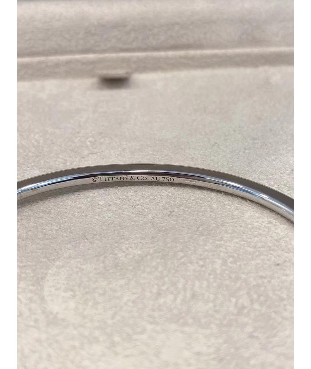 TIFFANY&CO Серебрянный браслет из белого золота, фото 4