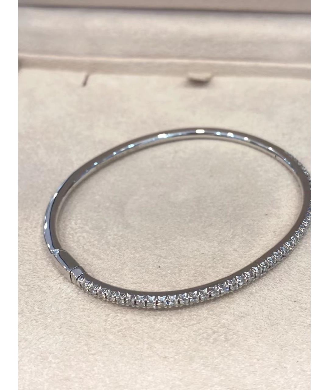TIFFANY&CO Серебрянный браслет из белого золота, фото 6