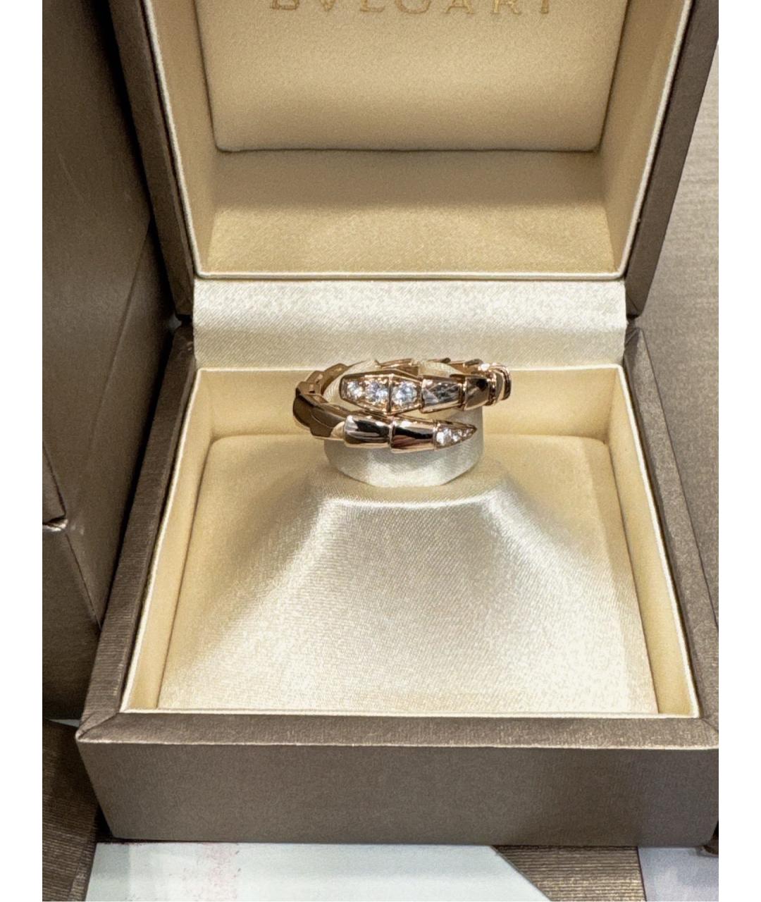 BVLGARI Золотое кольцо из розового золота, фото 3