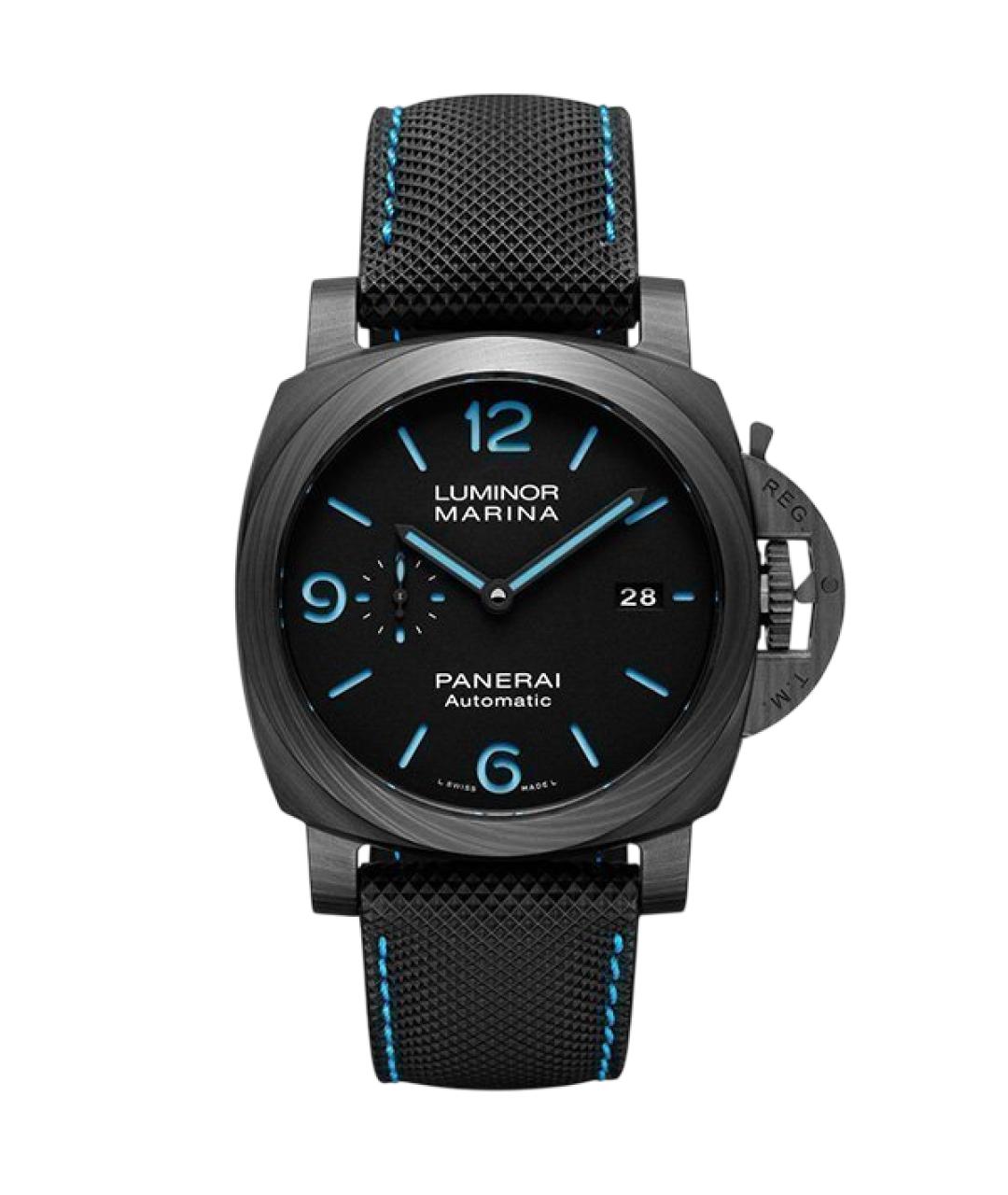 PANERAI Черные карбоновые часы, фото 1