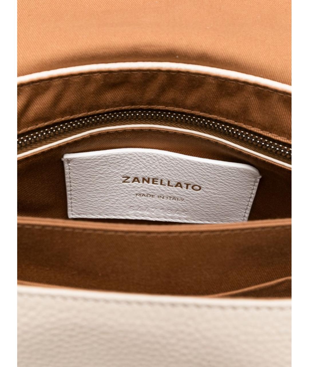 ZANELLATO Бежевая сумка тоут, фото 3