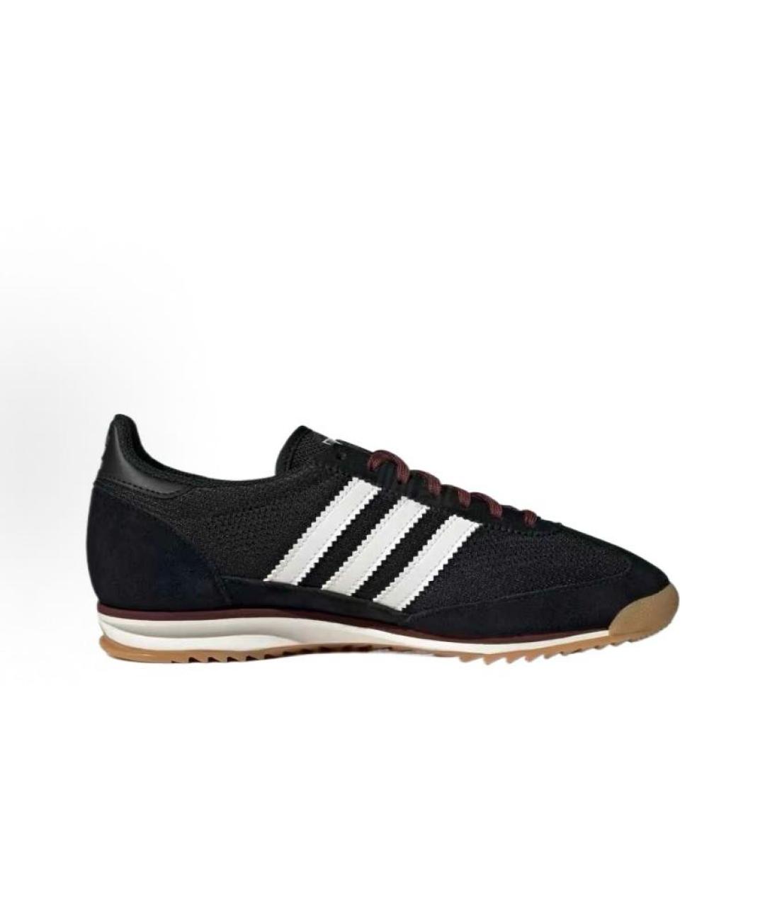 ADIDAS Черные текстильные кроссовки, фото 2
