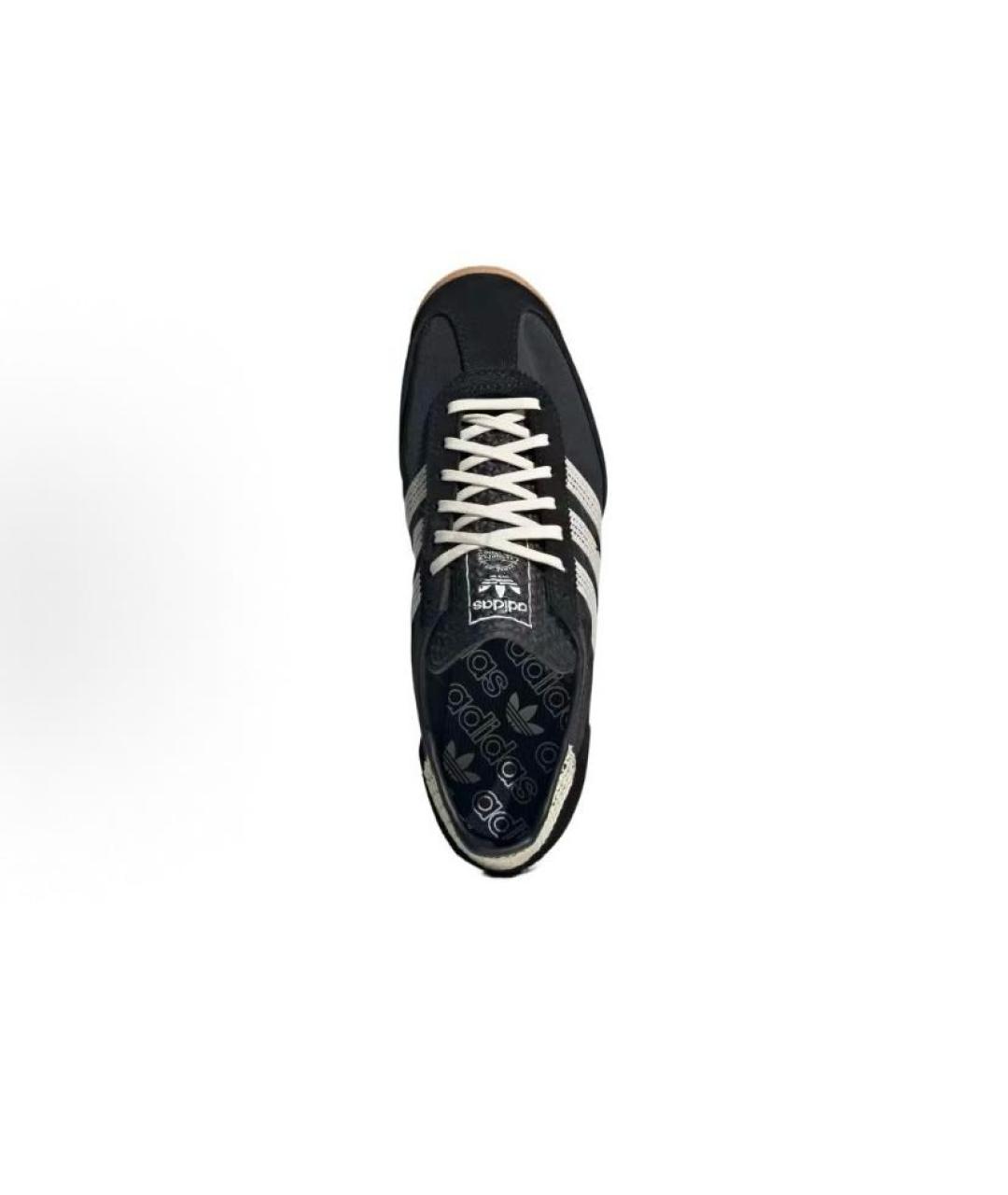 ADIDAS Черные текстильные кроссовки, фото 3