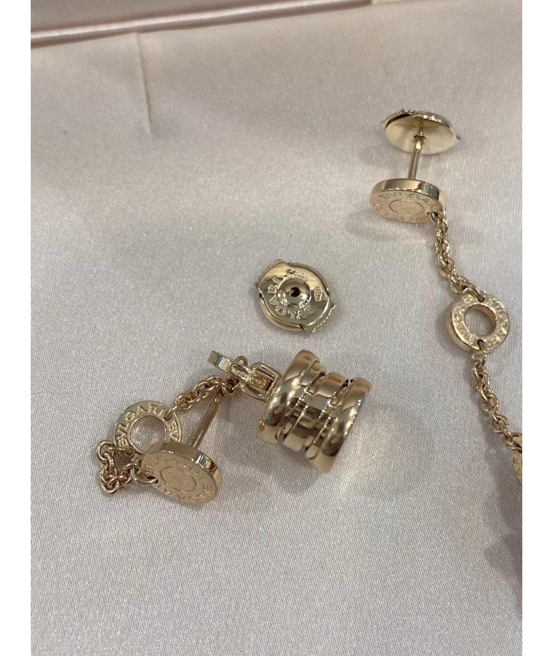 BVLGARI Золотые серьги из желтого золота, фото 6