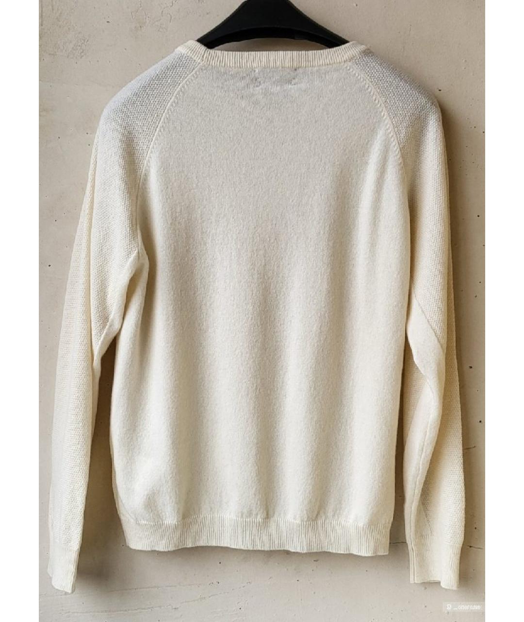 WOOLRICH Белый кашемировый джемпер / свитер, фото 2