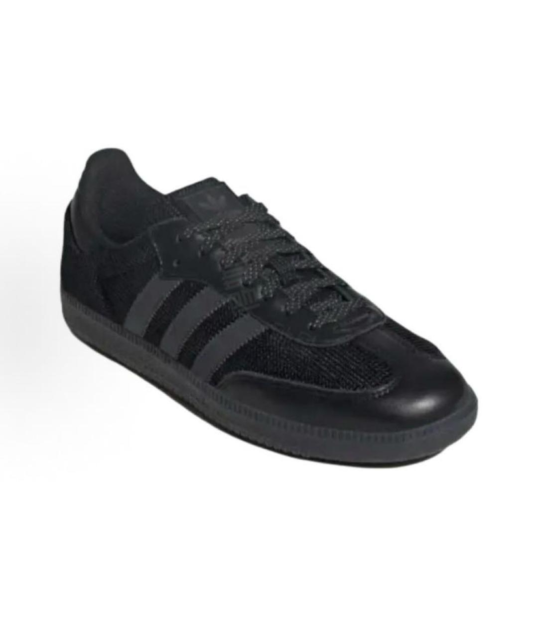 ADIDAS Черные текстильные кроссовки, фото 3