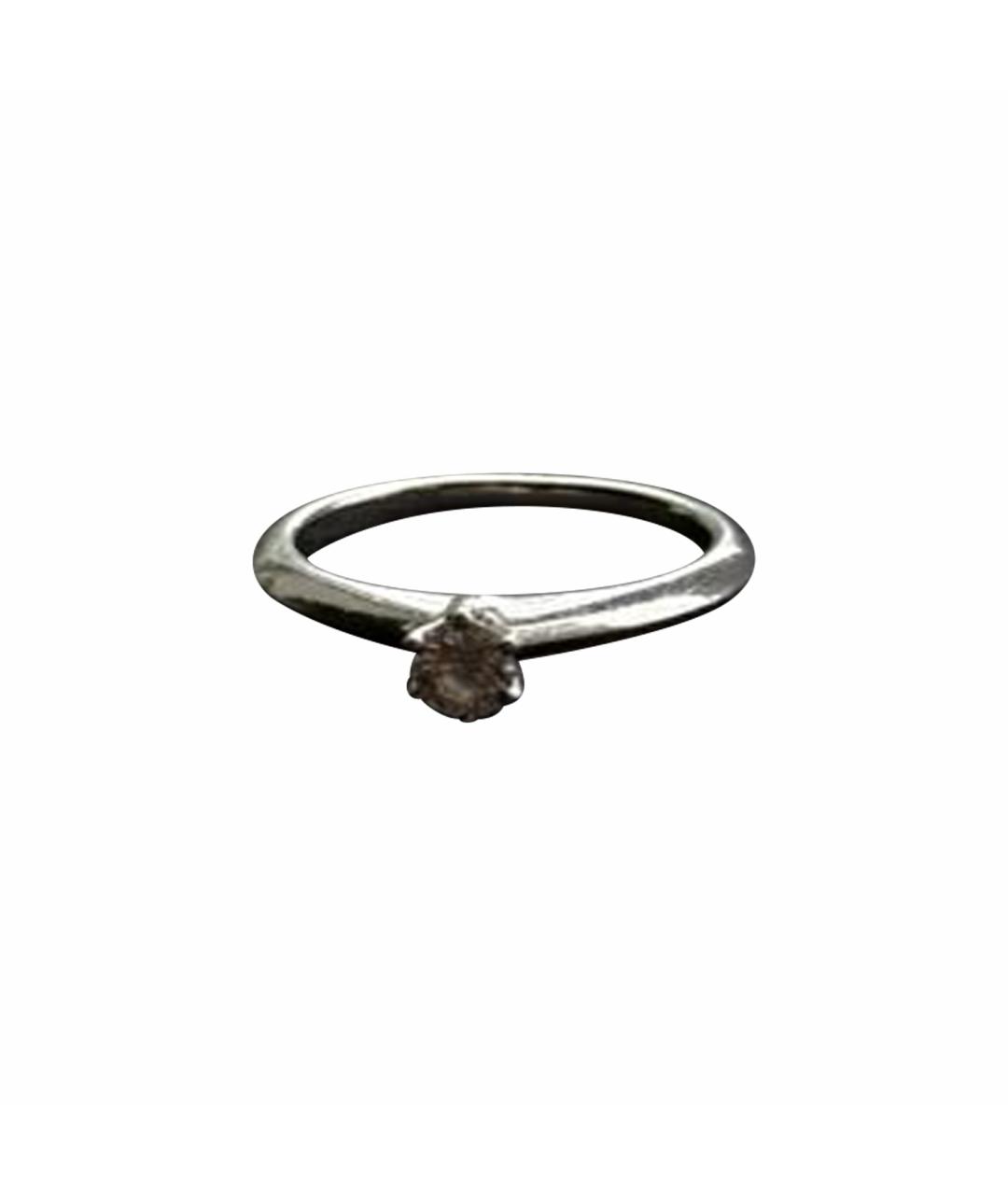 TIFFANY&CO Серебряное платиновое кольцо, фото 1