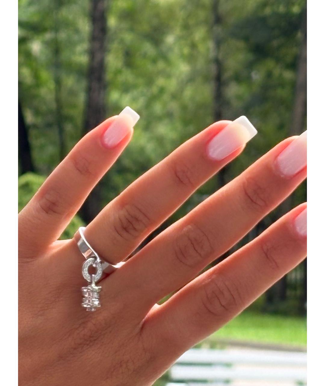 BVLGARI Белое кольцо из белого золота, фото 4