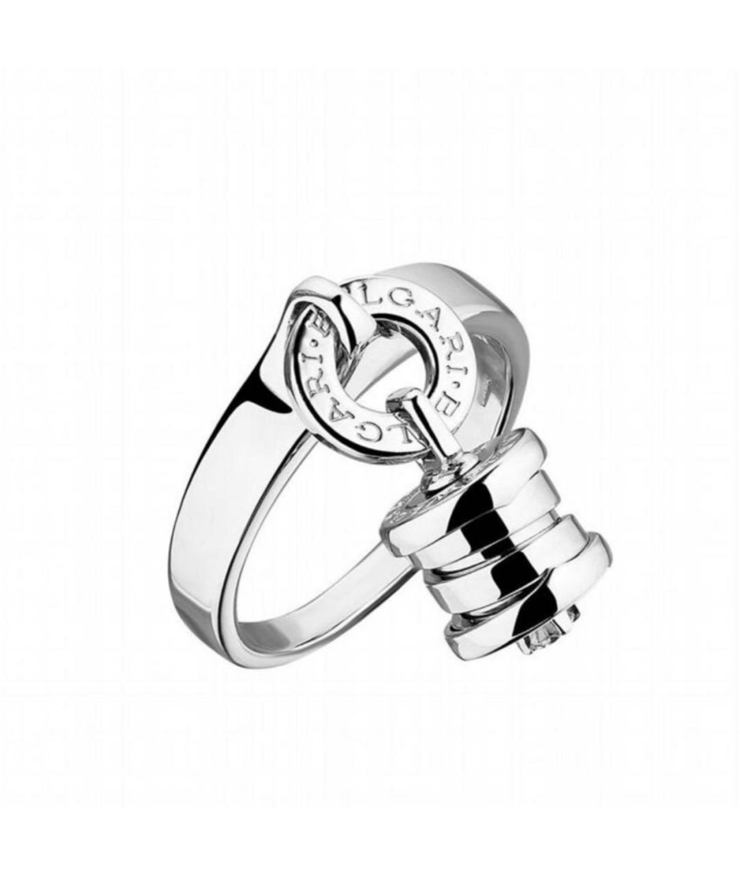 BVLGARI Белое кольцо из белого золота, фото 5