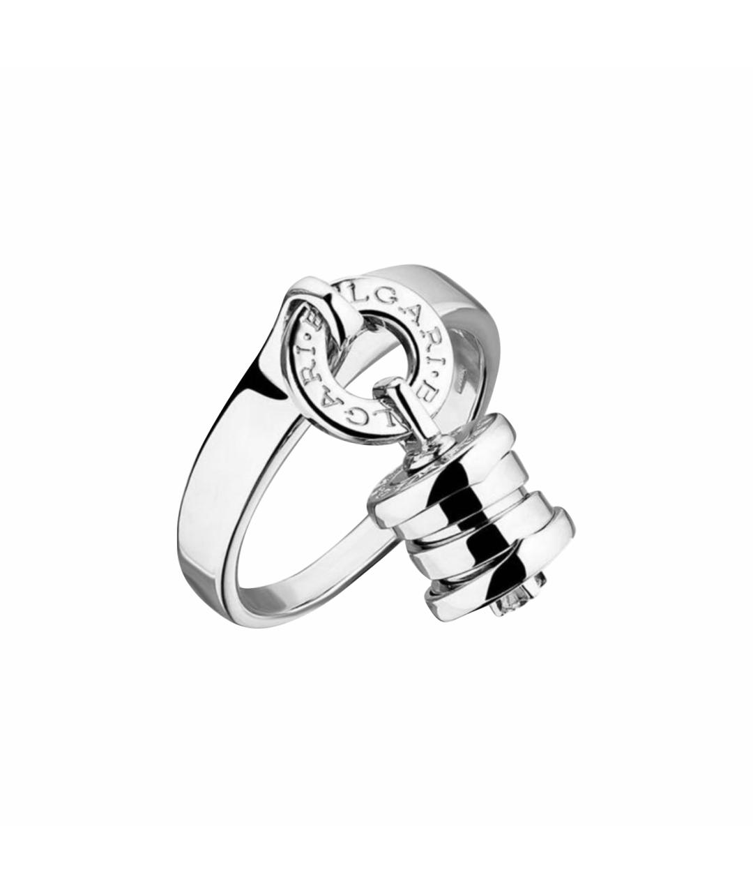 BVLGARI Белое кольцо из белого золота, фото 1