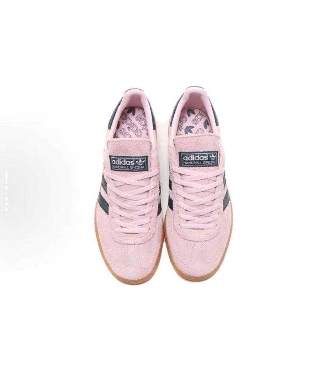 ADIDAS Коралловые замшевые кроссовки, фото 4