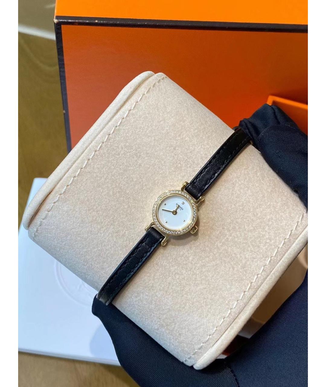 HERMES Золотые часы из розового золота, фото 2