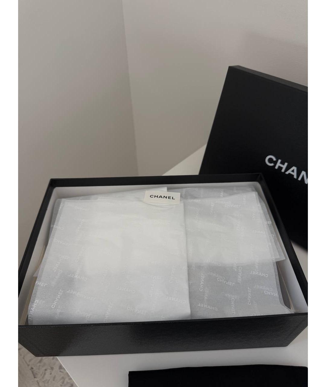 CHANEL Черные кожаные лоферы, фото 7