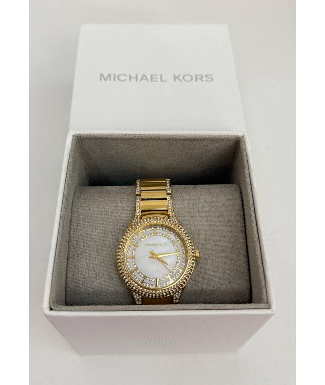 MICHAEL KORS Золотые часы, фото 4