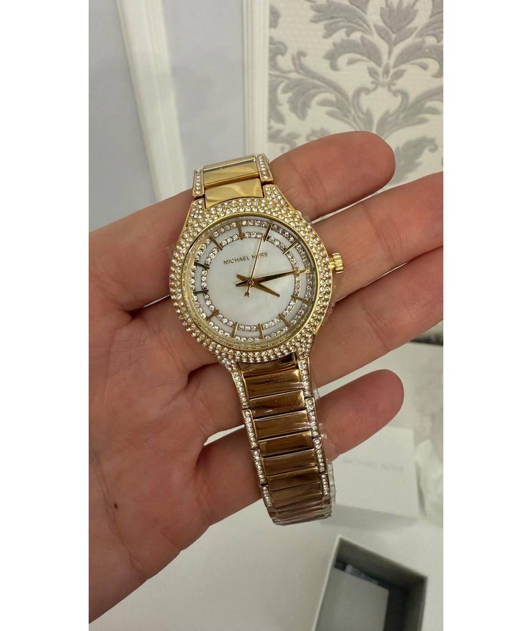 MICHAEL KORS Золотые часы, фото 3