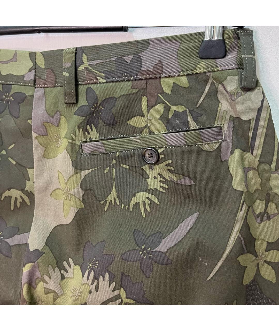 ETRO Зеленые хлопковые шорты, фото 4