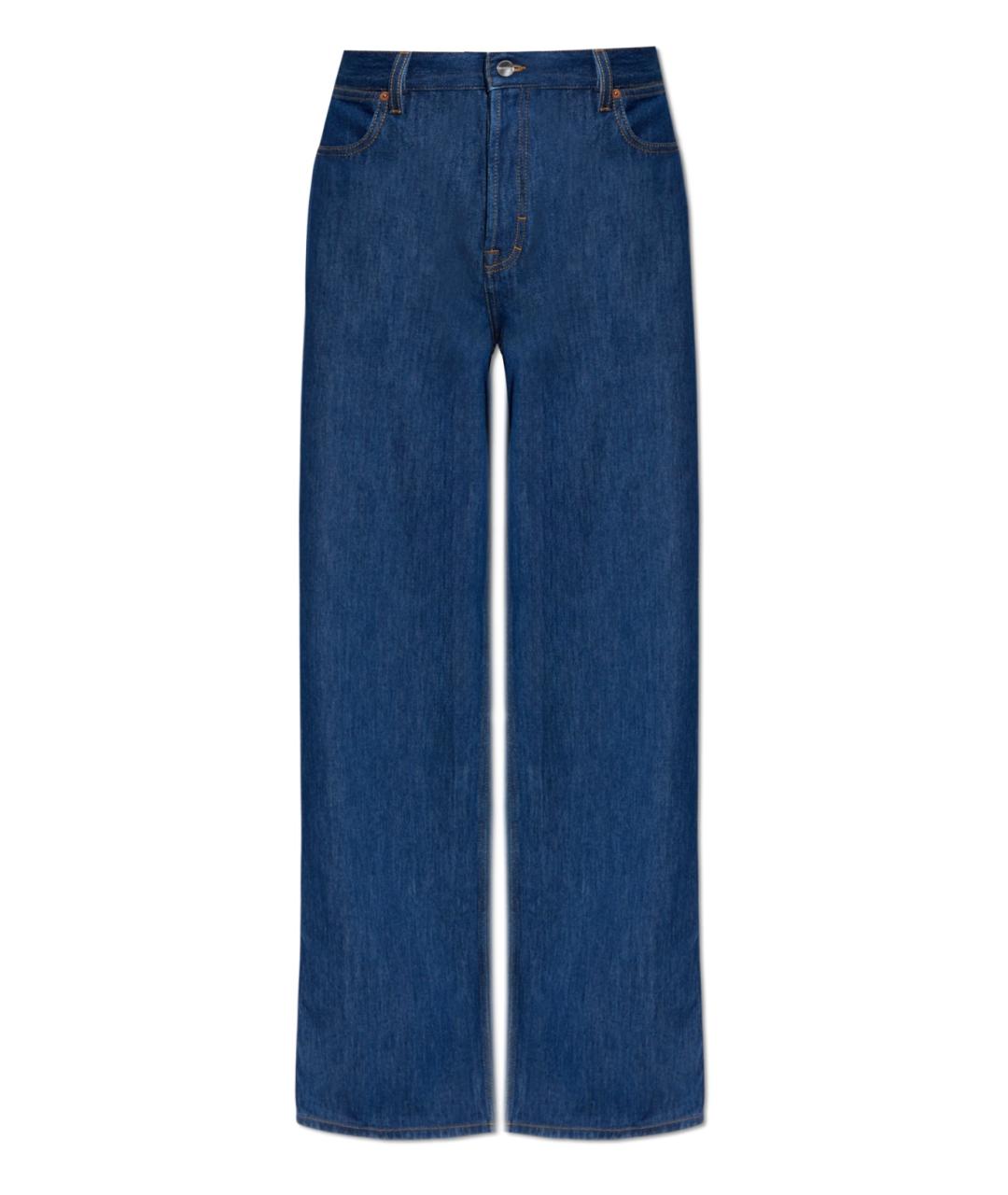 GUCCI Синие прямые джинсы, фото 1