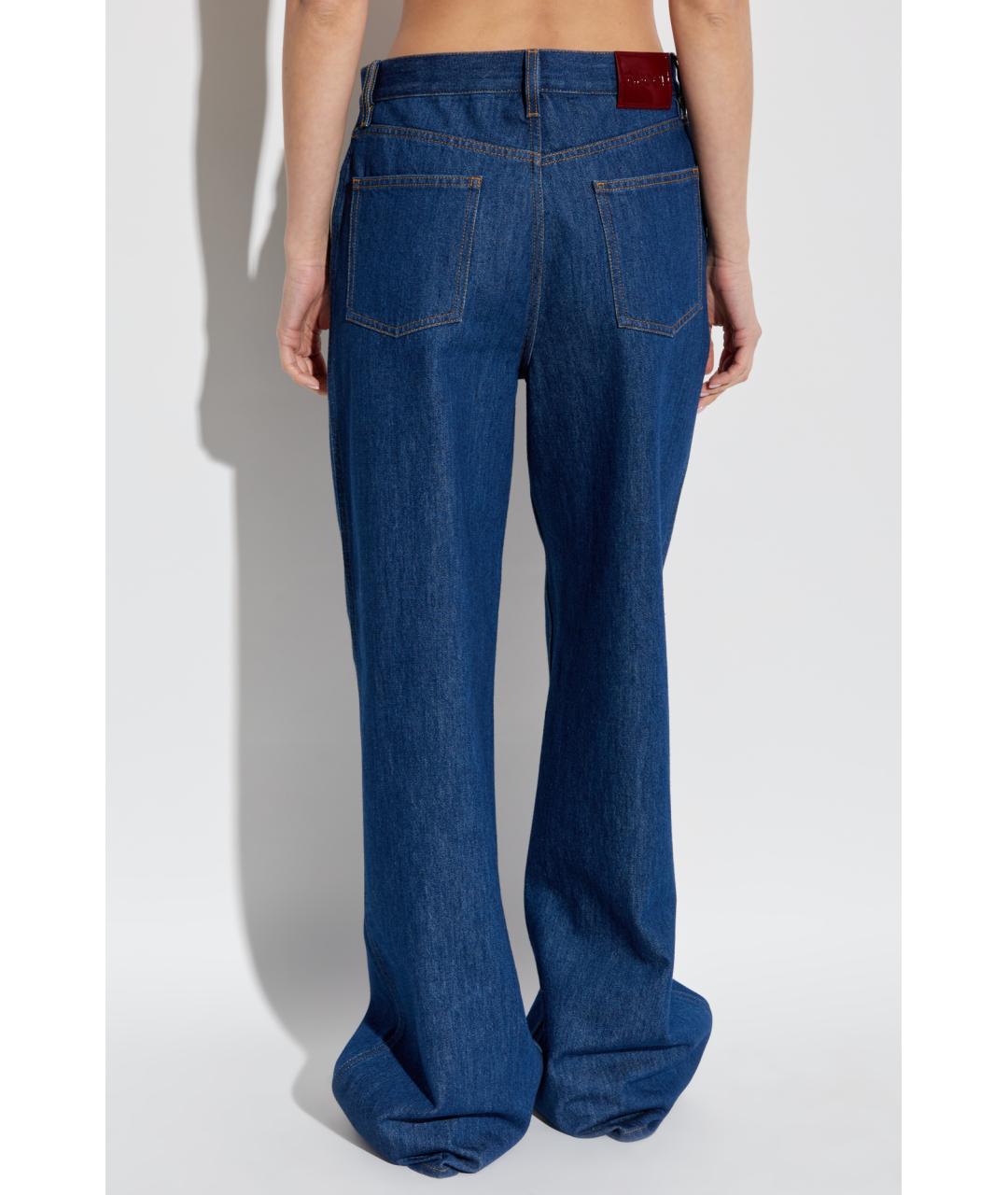 GUCCI Синие прямые джинсы, фото 8