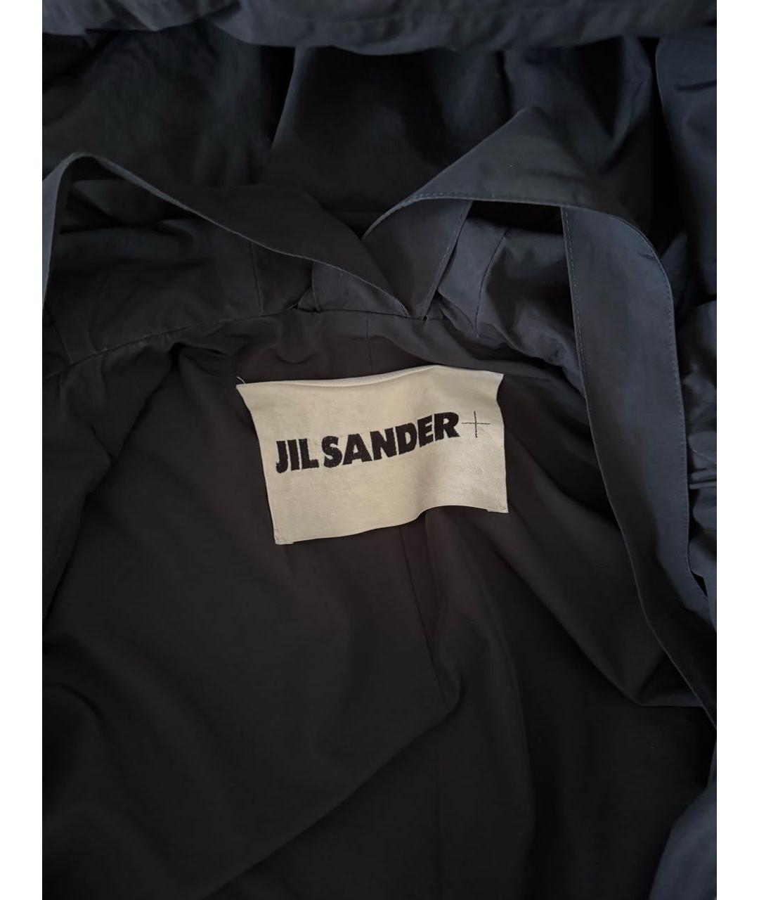JIL SANDER Черный полиэстеровый пуховик, фото 3