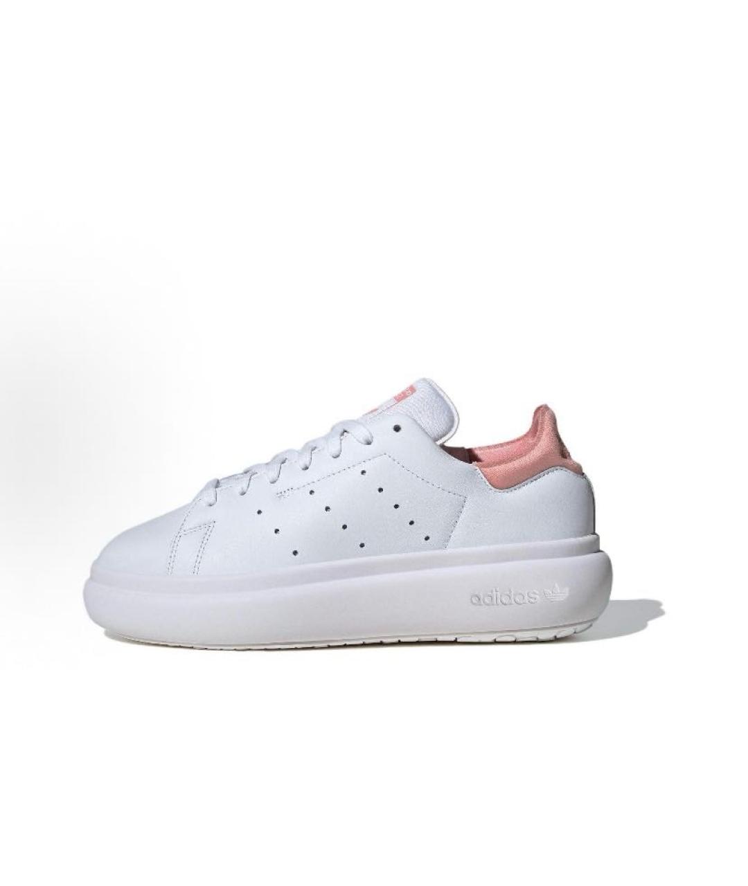 ADIDAS Белые кожаные кроссовки, фото 2